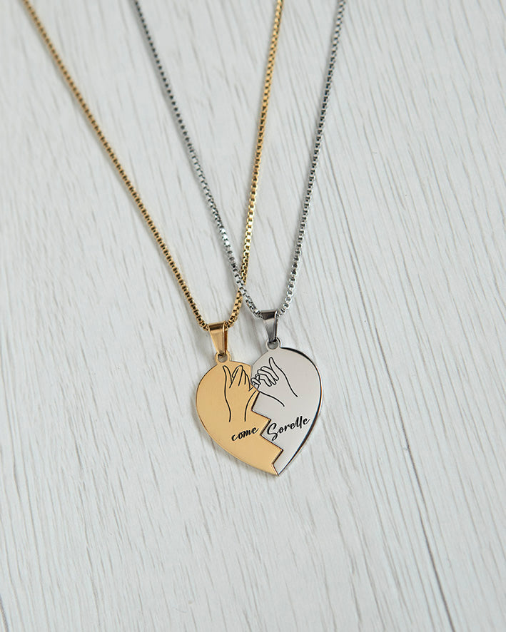 Collana Cuore spezzato