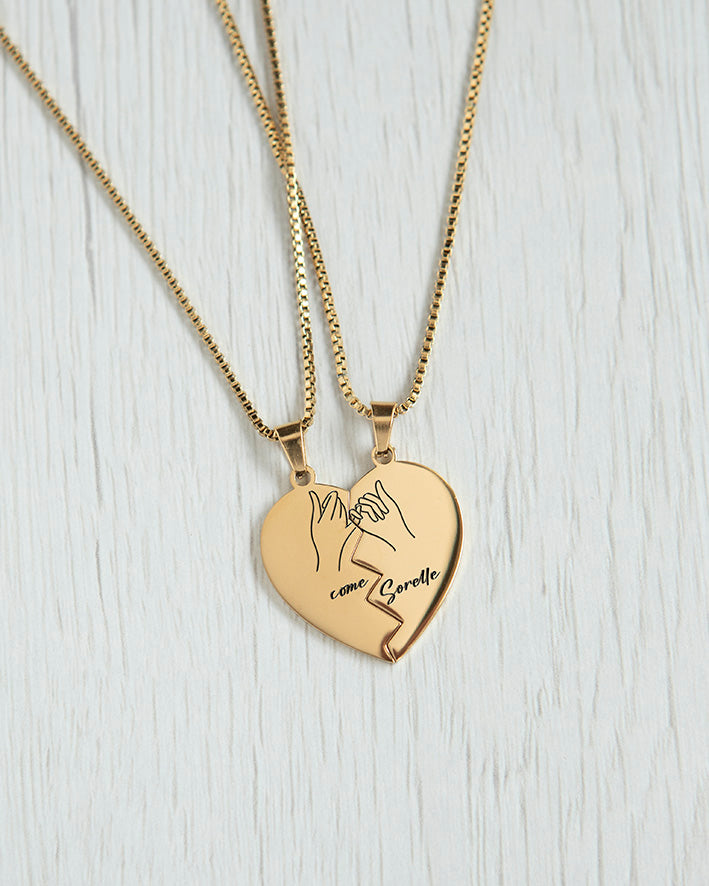 Collana Cuore spezzato