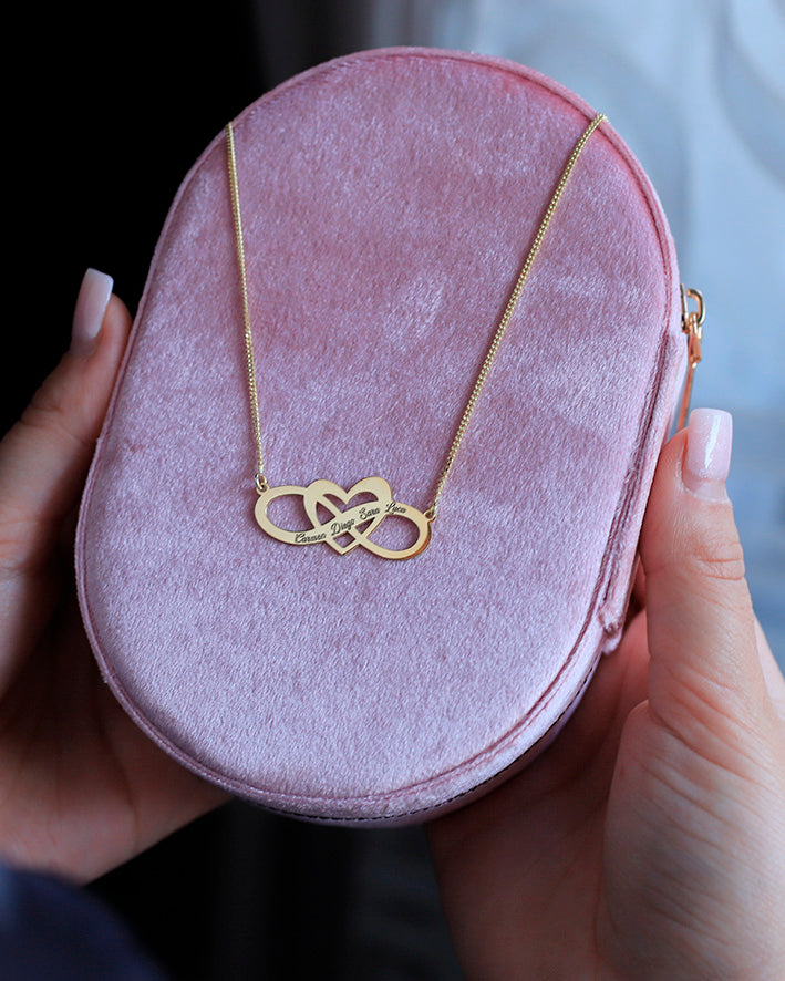 Collana Cuore e Infinito