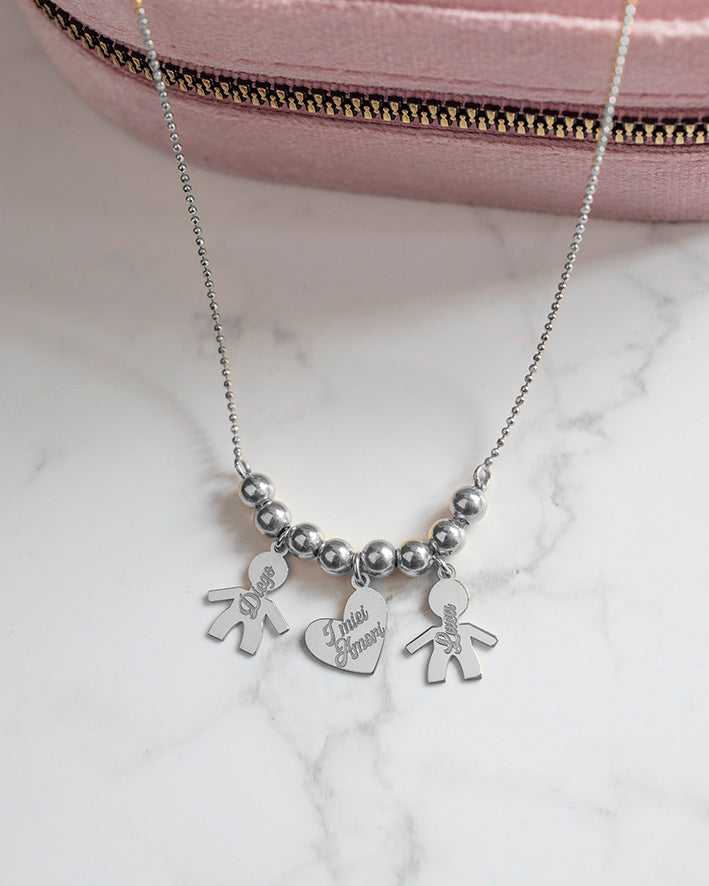 Collana Baby Personalizzata 3 Ciondoli