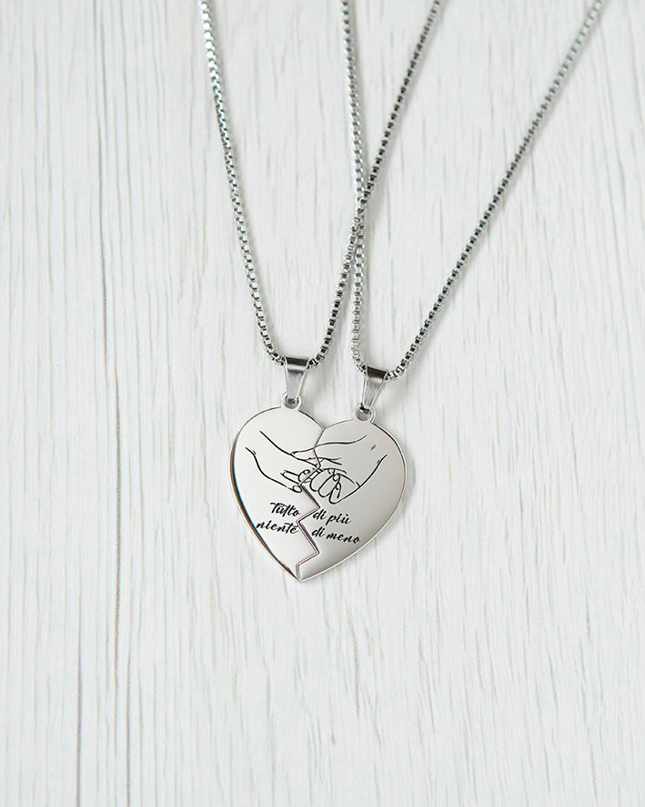 Collana Cuore spezzato