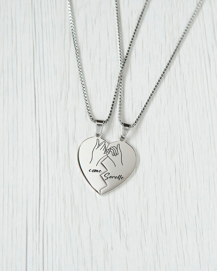 Collana Cuore spezzato