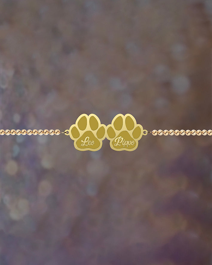 Bracciale due impronte