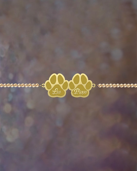 Bracciale due impronte