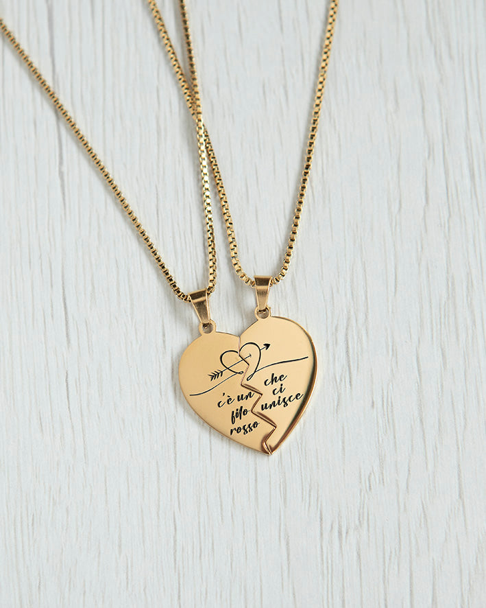 Collana Cuore spezzato