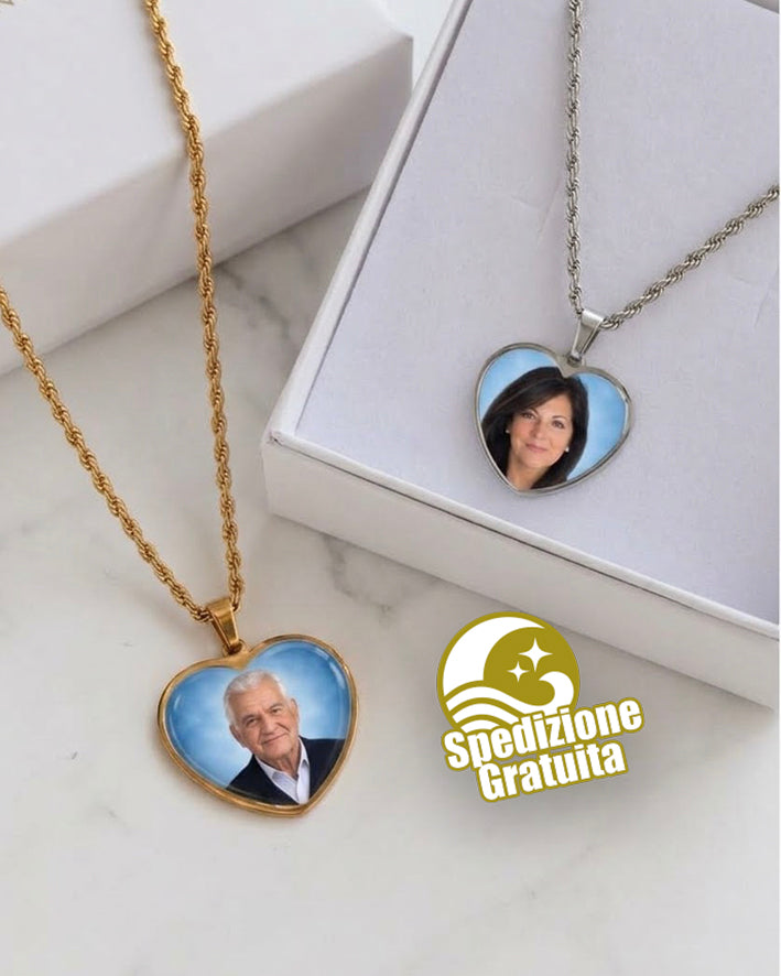 Collana Cuore base con Foto