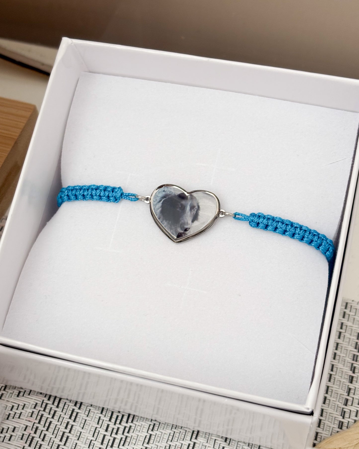 Bracciale cuore con foto