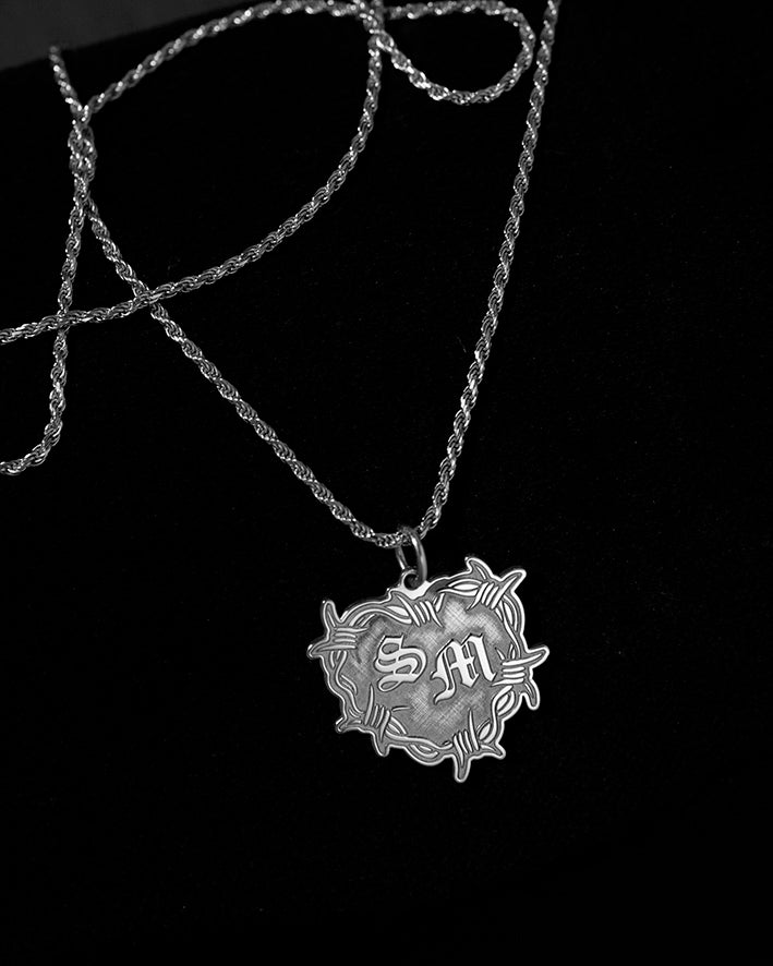 Collana Cuore Spinato