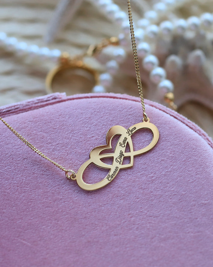 Collana Cuore e Infinito