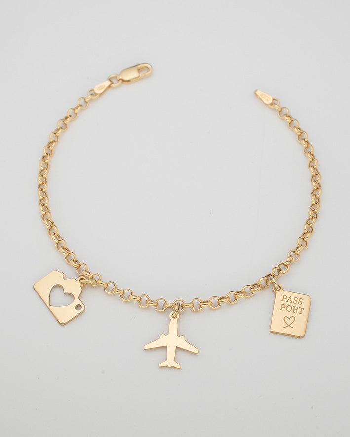 Bracciale Amo Viaggiare