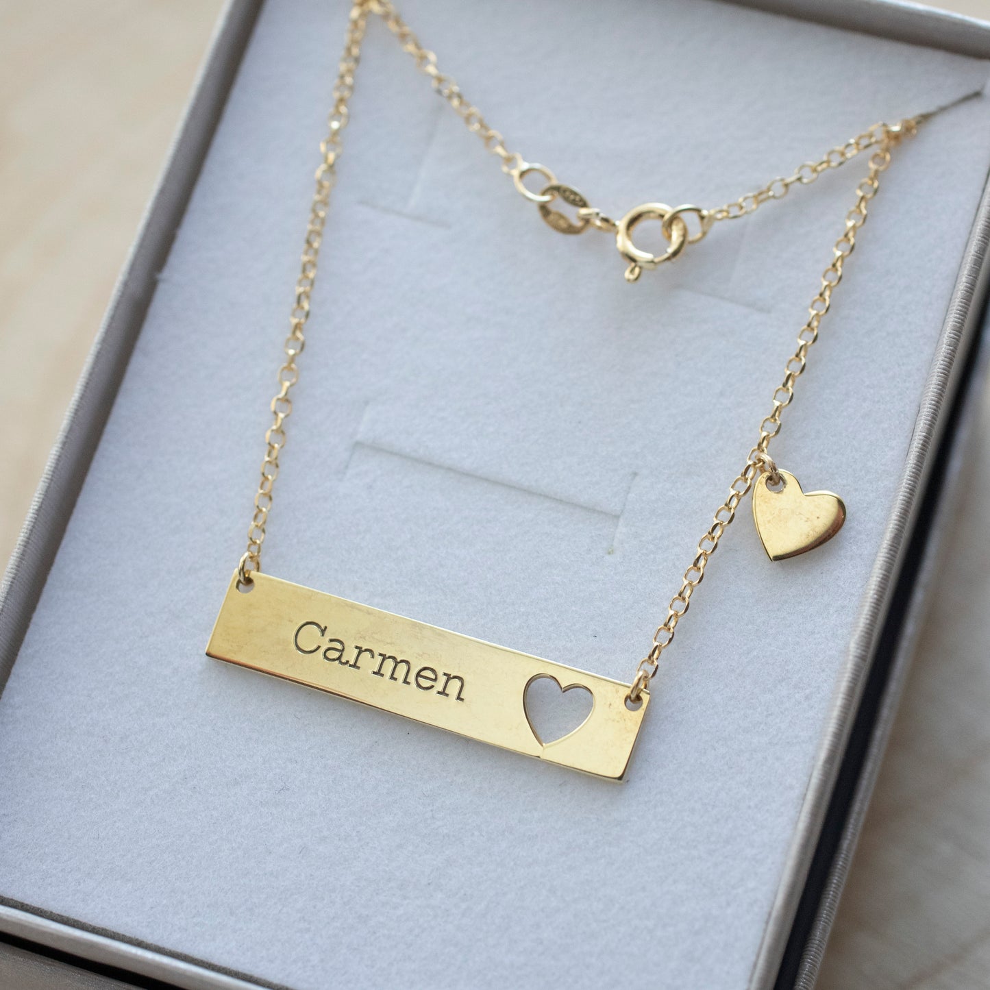COLLANA PLACCHETTA CUORE O STELLA