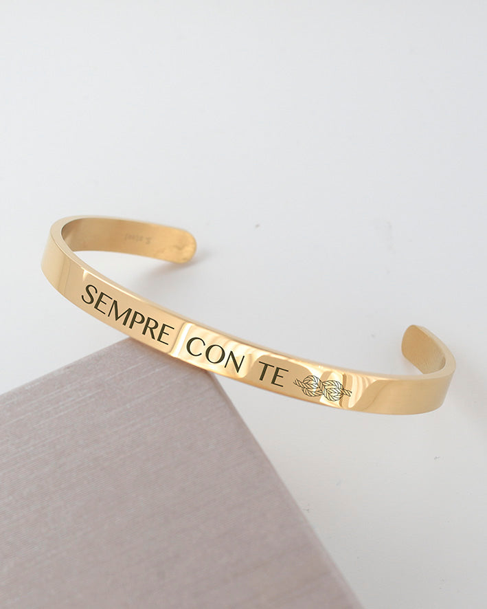 Bracciale rigido personalizzabile