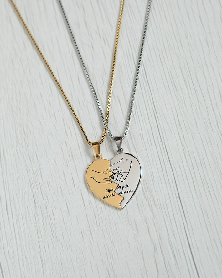 Collana Cuore spezzato
