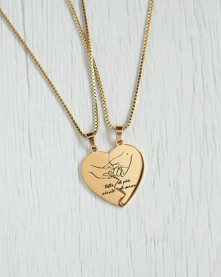 Collana Cuore spezzato