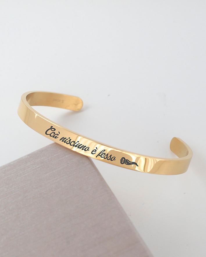 Bracciale rigido personalizzabile