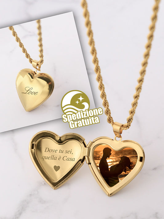 Collana Cuore con Foto